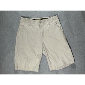 Lee Shorts Mens W30 Extreme Comfort Stretch Khaki Hiking Fishing Stretch Chino